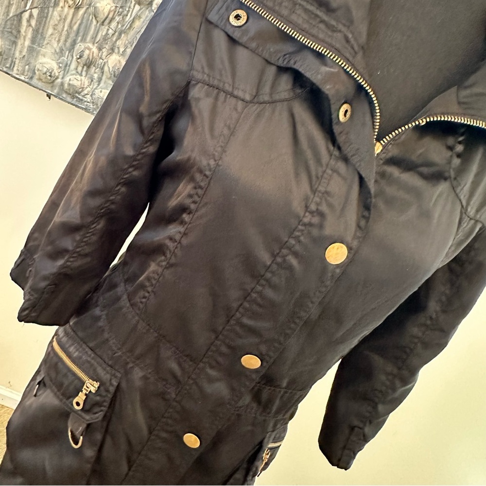 ⭐️ Barti Italy Small Black Satin Coat - Picture 4 of 16
